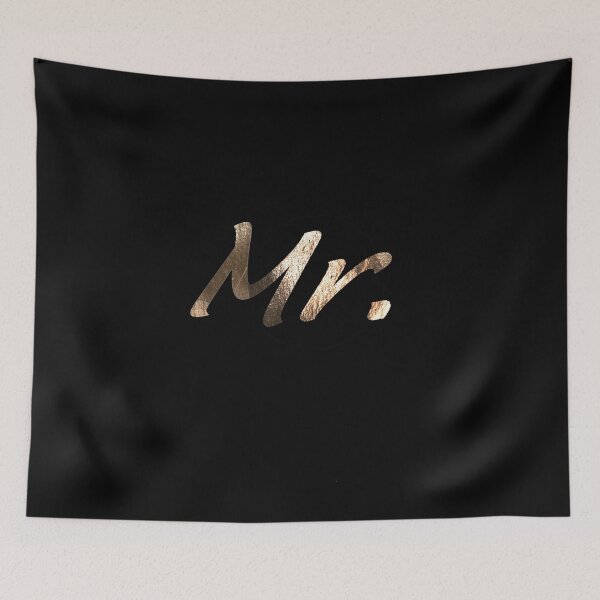 Item preview, "Mr." Rose Gold and Black designed and sold by katietavares.