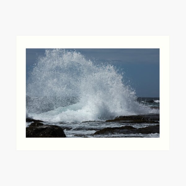 Liquid Plume Art Print