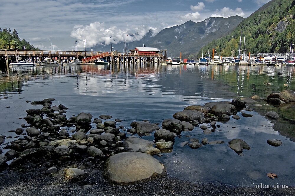"Horseshoe Bay West Vancouver Canada" by Milton Ginos Redbubble