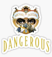 Michael Jackson Dangerous Sticker