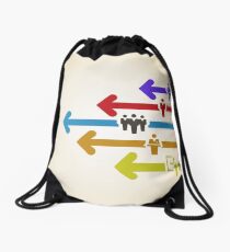 Arrow business Drawstring Bag
