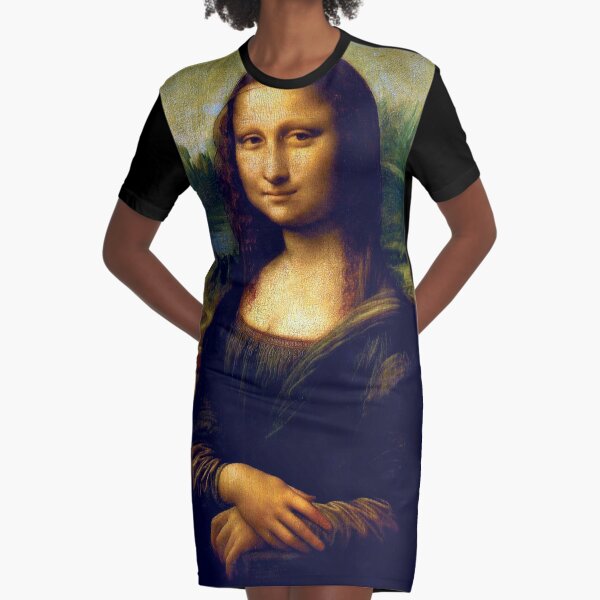 Mona Lisa T-Shirt Kleid