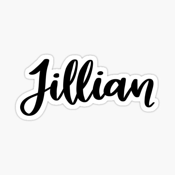 Jillian Name Gifts Merchandise Redbubble