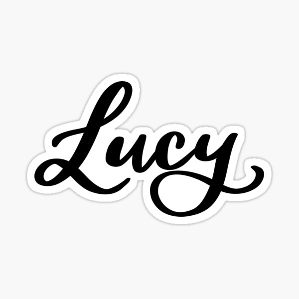 Lucy Sticker
