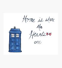Home is Where the Hearts Are Photographic Print