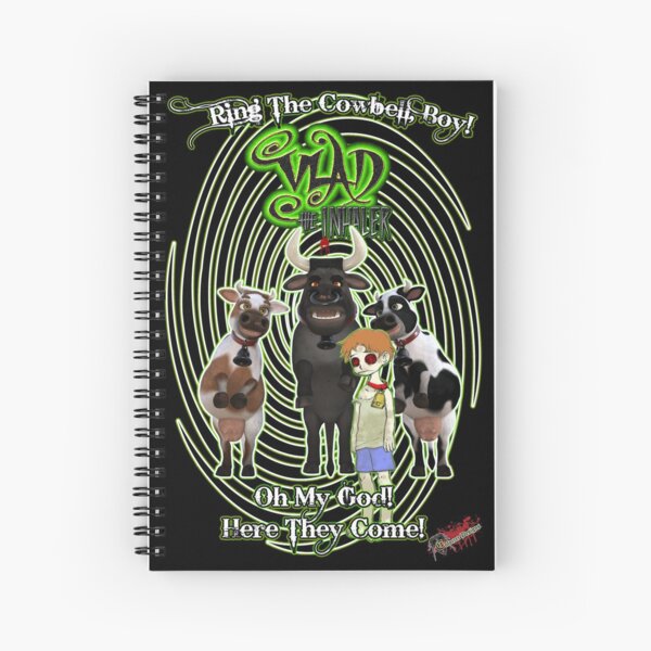 Vlad The Inhaler: Cowbells! Spiral Notebook