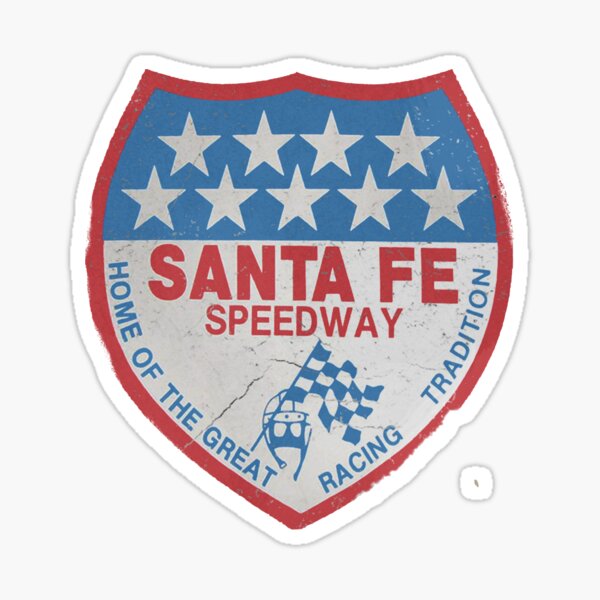 Santa Fe Speedway logo Sticker