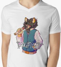 D O G F I G H T Men's V-Neck T-Shirt
