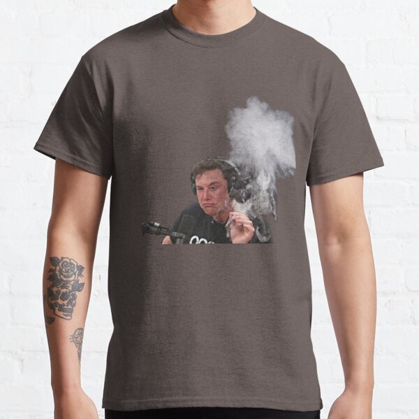 Elon Moschus raucht Classic T-Shirt