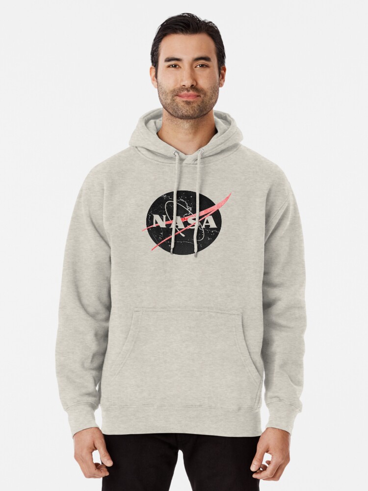 nasa hoodie small logo