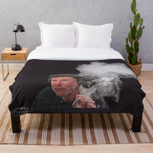 Elon Musk Smokes Throw Blanket