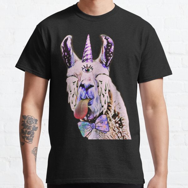 Mythical Llama Corn Classic T-Shirt