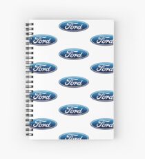 Ford Logo Team Spiral Notebook