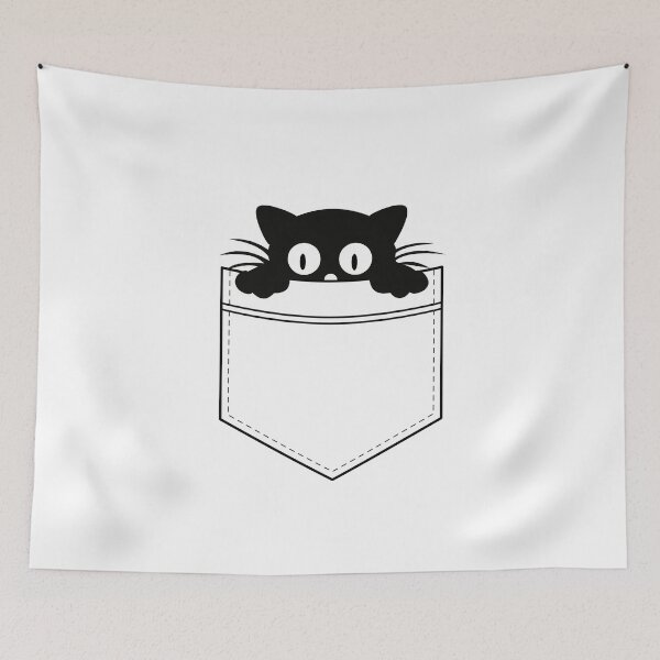 Item preview, Cat in a pocket  designed and sold by querblick.