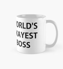 World's Okayest Boss Mug