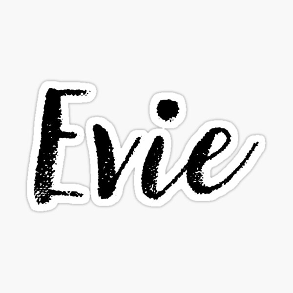 Never Underestimate The Power of Evie Hoodie Black