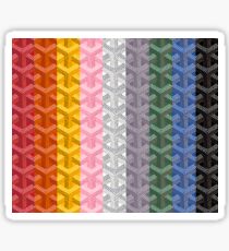 Goyard Colour Collage Sticker