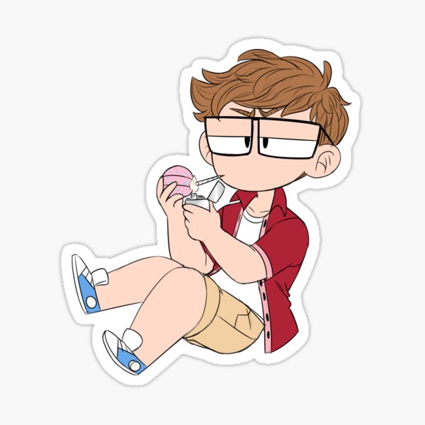 Dear Evan Hansen-Smoking Drugs Sticker