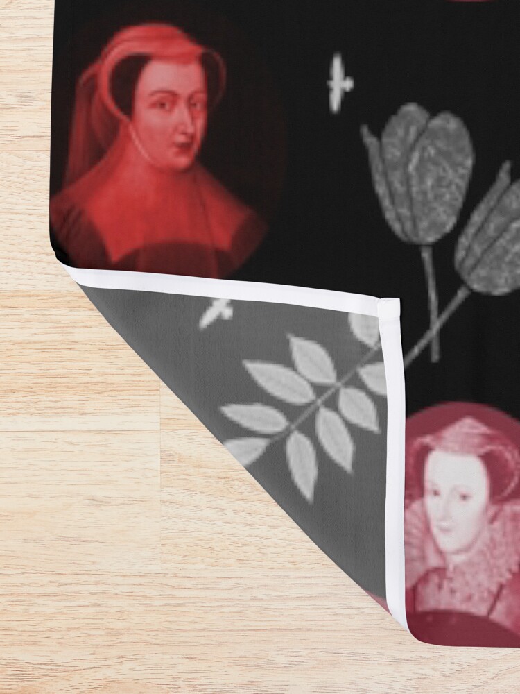 Alternate view of Mary Queen of Scots Shower Curtain