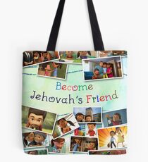 Become Jehovah's Friend - Caleb and Sophia Snapshots Tote Bag