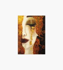 Klimt Golden Tears Art Board
