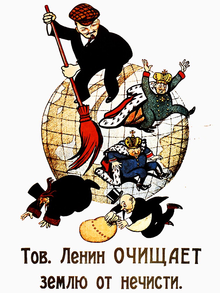 Comrade Lenin Cleans the World of Evil by entroparian