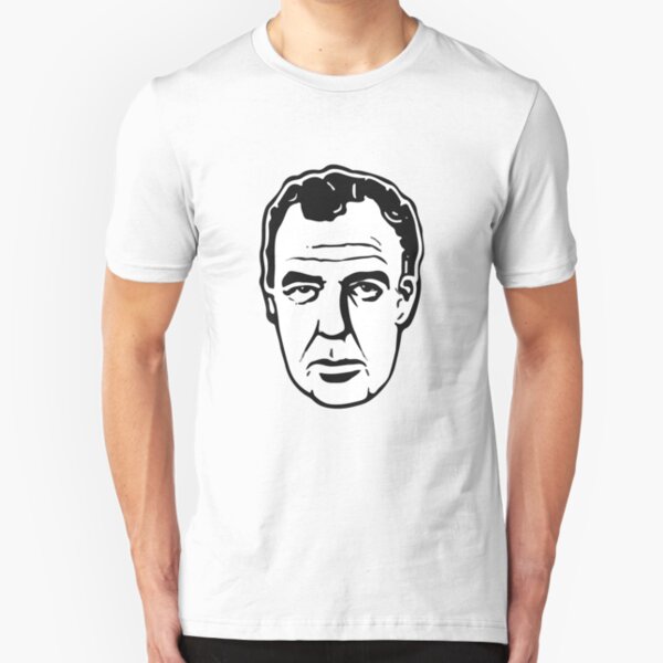 Jeremy Clarkson cartoon design Slim Fit T-Shirt
