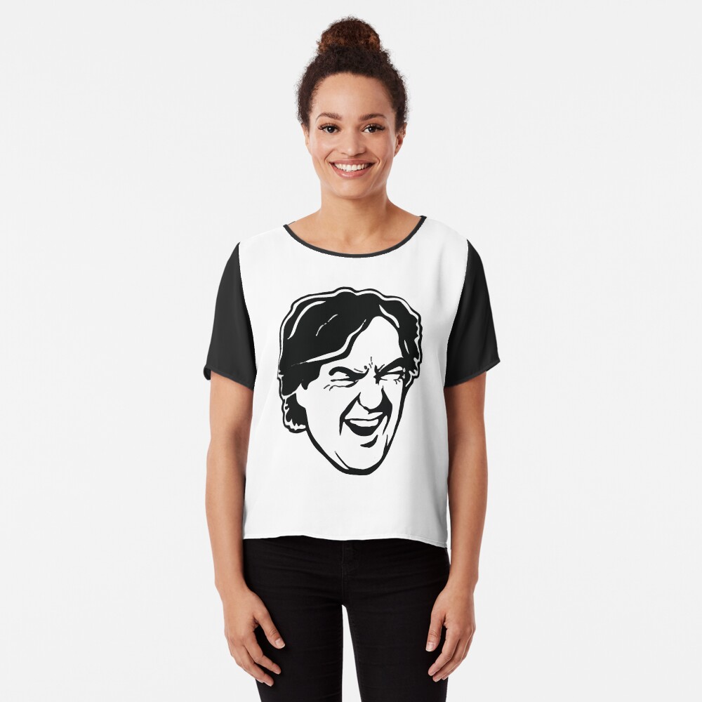 James May Cartoon design Chiffon Top