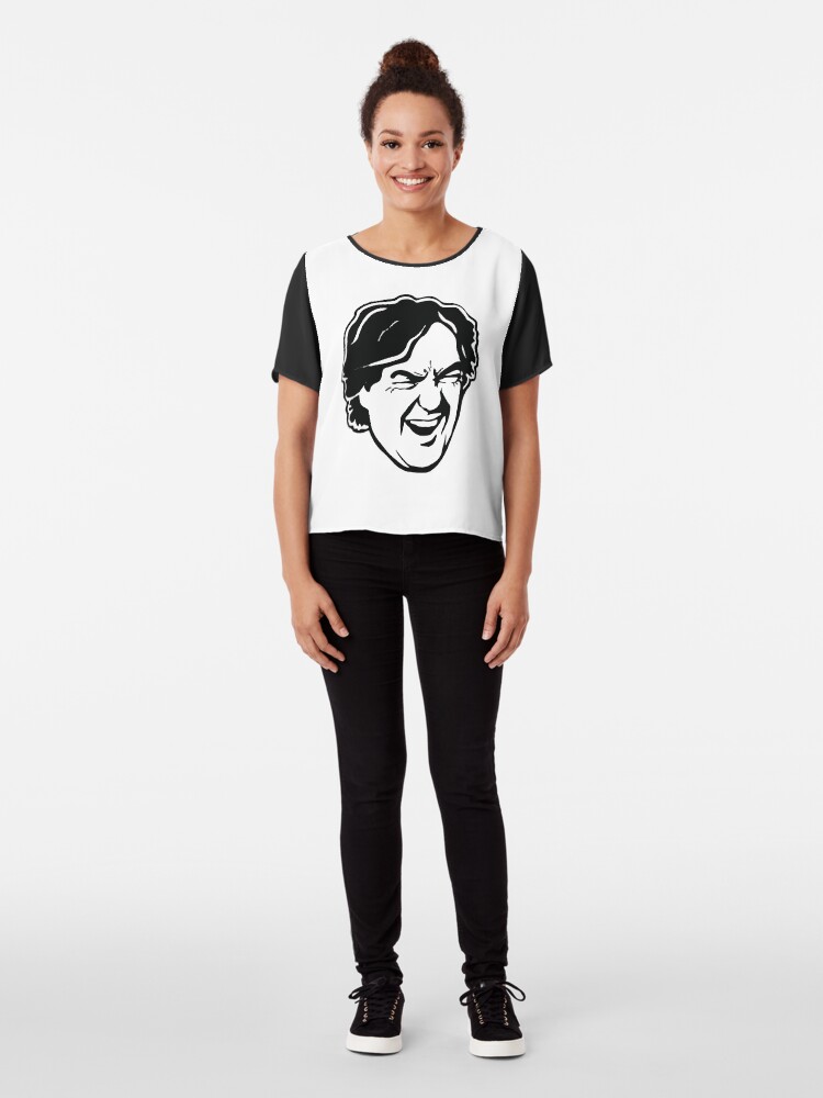 Alternate view of James May Cartoon design Chiffon Top