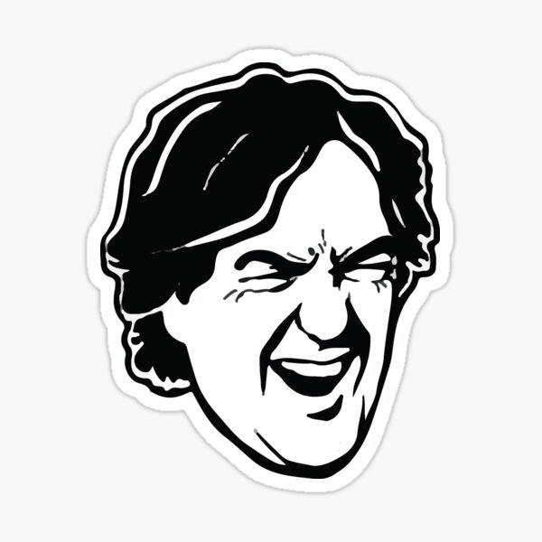 James May Cartoon design Sticker