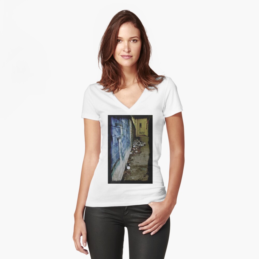 Item preview, Fitted V-Neck T-Shirt designed and sold by Jdubphotog.