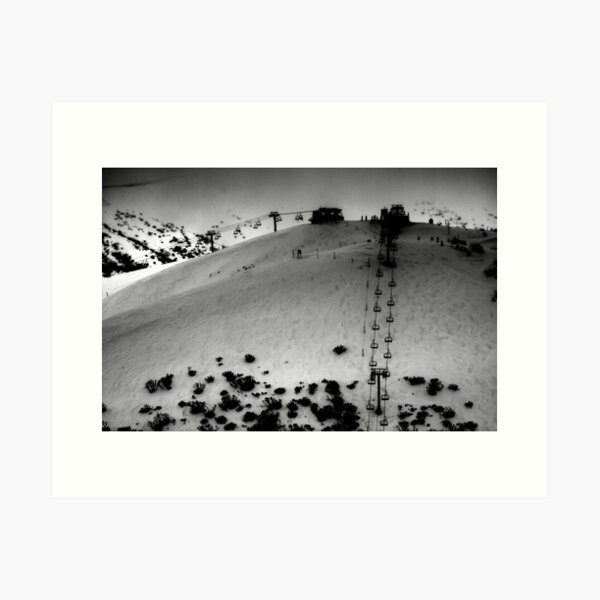 Item preview, Mt Hotham Ski Resort - Keogh's Chairlift designed and sold by Roger Barnes.