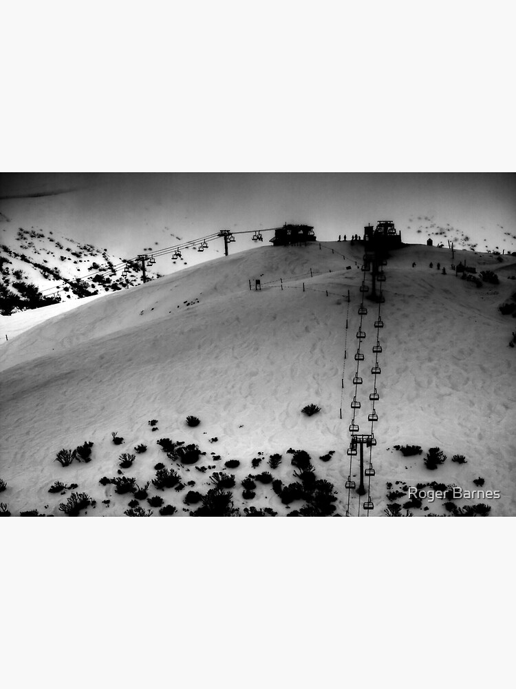 Thumbnail 3 of 3, Poster, Mt Hotham Ski Resort - Keogh's Chairlift designed and sold by roger.