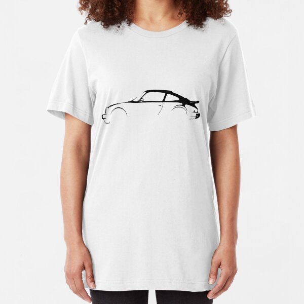 Porsche 911 Silhouette Slim Fit T-Shirt