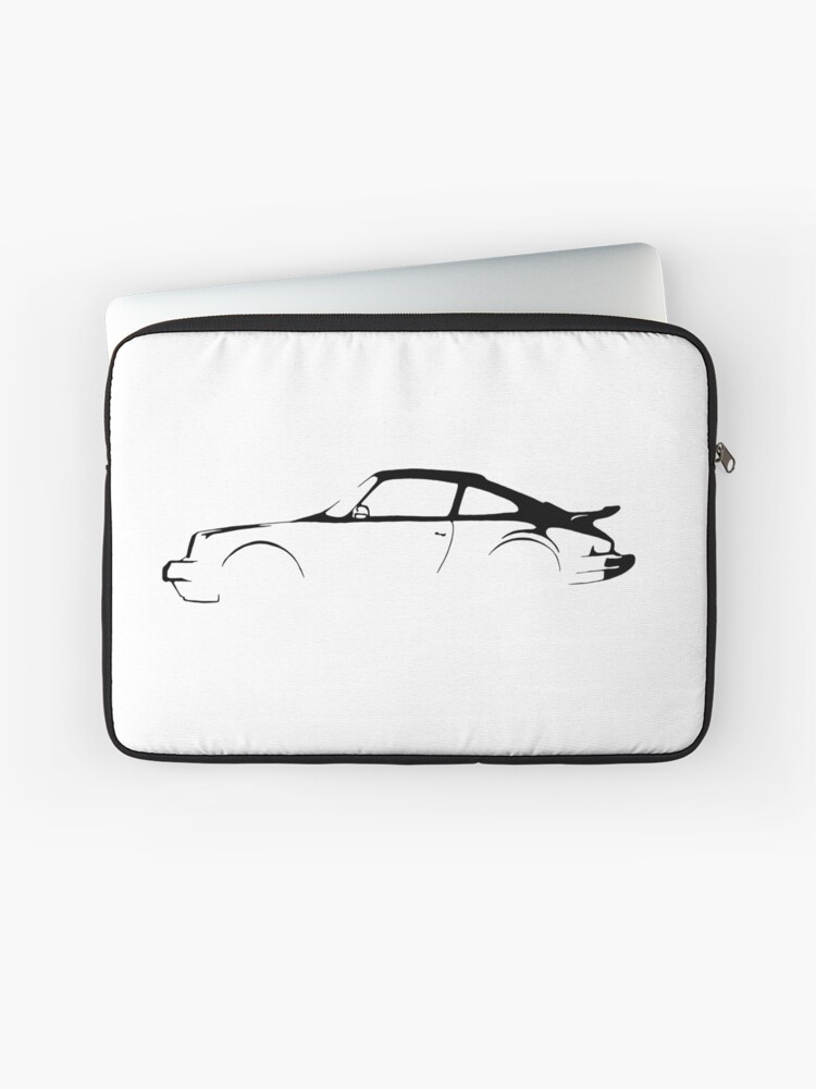 Porsche 911 Silhouette Laptop Sleeve By Drivetribe Redbubble