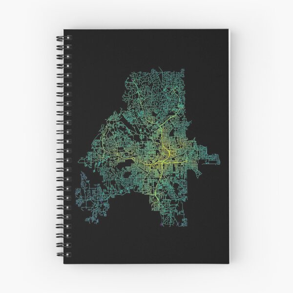 Item preview, Atlanta, Georgia, USA Street Network Map Graphic designed and sold by ramiro.