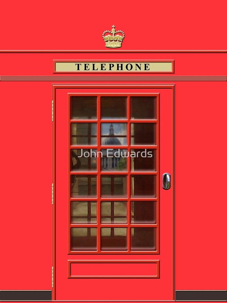 British Red Phone box with St Pauls by JohnE