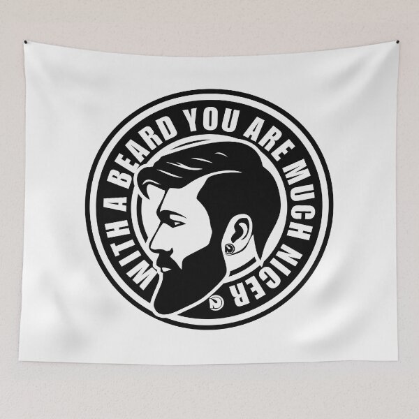 Item preview, With a beard you are much nicer designed and sold by netrok.