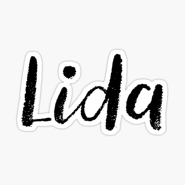 Lida Custom Wife Daughter Girl Stickers Shirts Sticker For Sale By Stamaigra Redbubble 8743