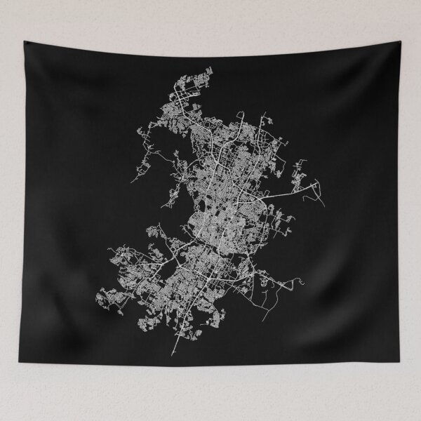 Item preview, Austin, Texas, USA Street Network Map Graphic designed and sold by ramiro.
