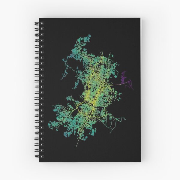 Item preview, Austin, Texas, USA Colored Street Network Map Graphic designed and sold by ramiro.