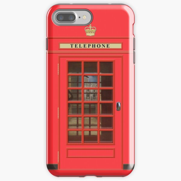 Item preview, British Red Phone box with The Tower of London designed and sold by Creative by Design.