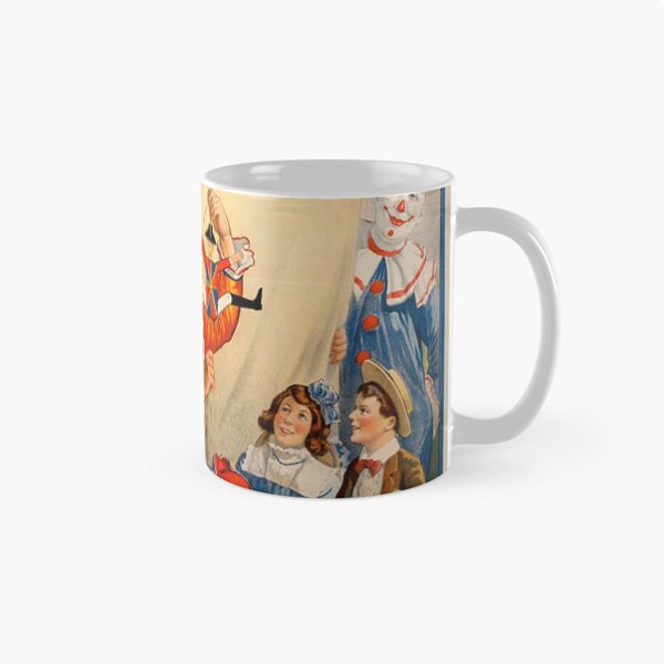 Item preview, Vintage Circus Poster with Clowns designed and sold by Vintage Designs +.