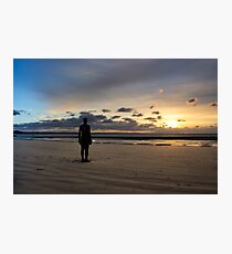 Crosby Beach Iron Man Another Place Photographic Print