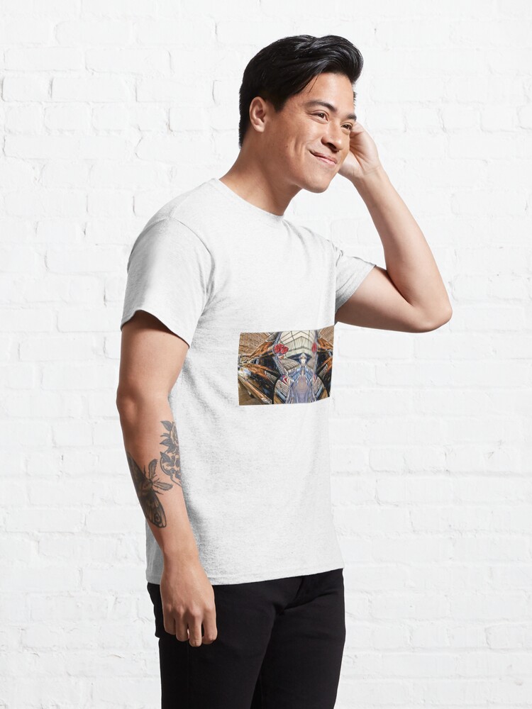 Thumbnail 5 of 7, Classic T-Shirt, 59 Caddy Tail Mirror Image designed and sold by Warren Paul Harris.