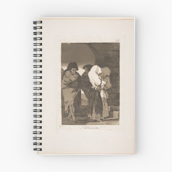 Item preview, Plate 22 from 'Los Caprichos': Poor little girls! (Pobrecitas!) designed and sold by guagamela617.