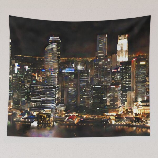 Item preview, Singapore skyline designed and sold by philosophizer.