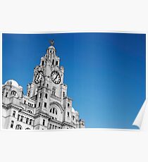 Royal Liver Building Liverpool Poster