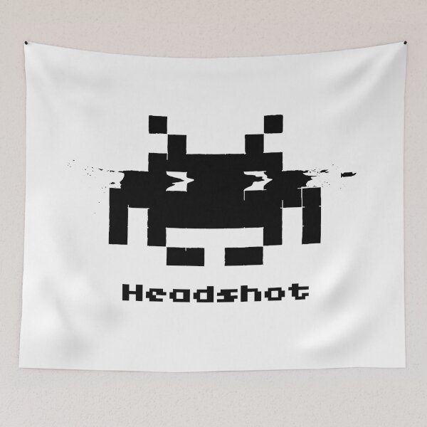 Item preview, Pixelart Space Invader Headshot Headshot designed and sold by Quentin1984.