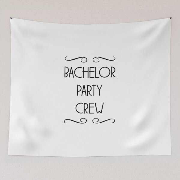 Item preview, Bachelor Party Crew designed and sold by missdragonfly.